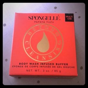 Papaya Yuzu body wash infused buffer
